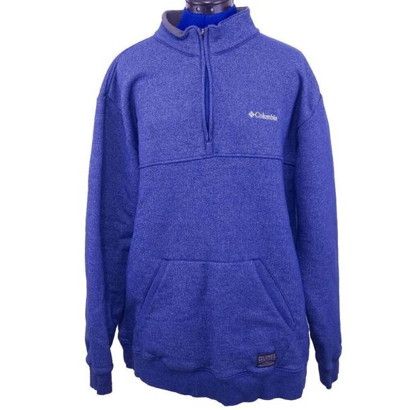 Columbia Other - Columbia XXL Great Barlow Basin Half Zip in Blue
